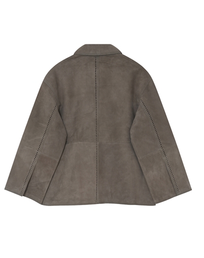 Day Birger et Mikkelsen - Harry Light Suede Jakke - Walnut